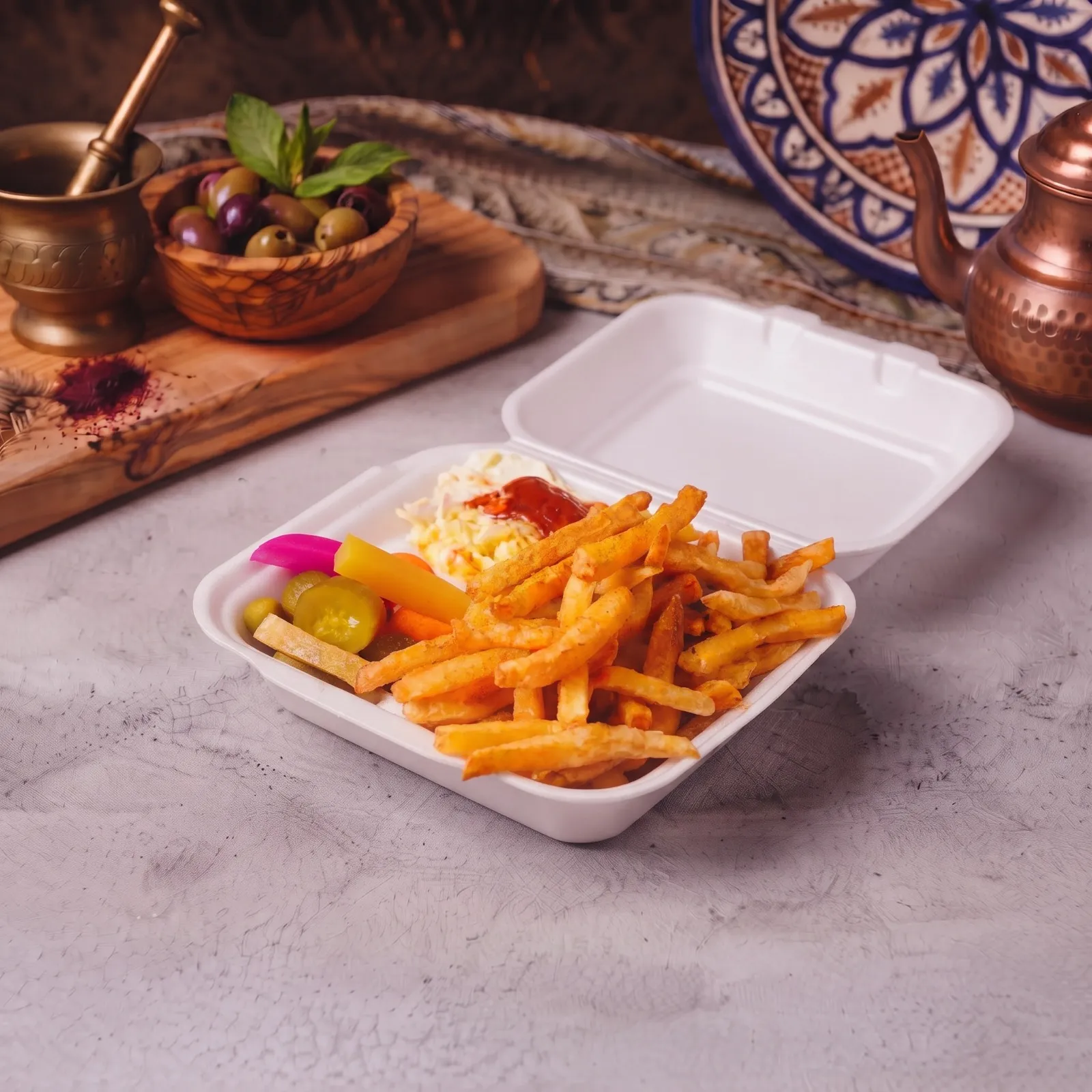 وجبة بطاطا