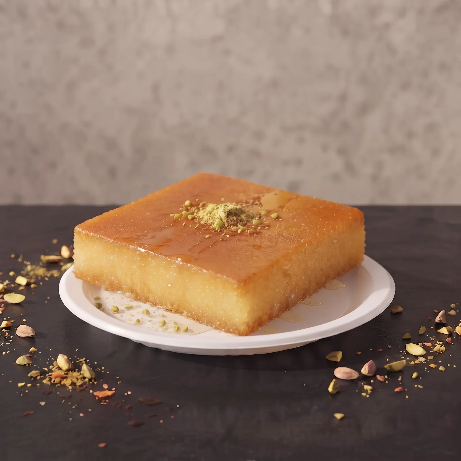صحن كنافة ناعمة