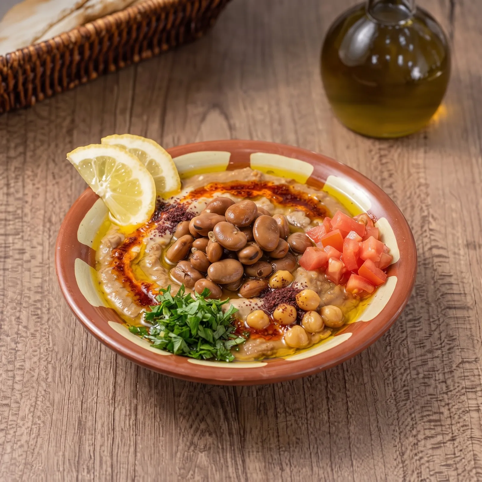 صحن فول مقدسي