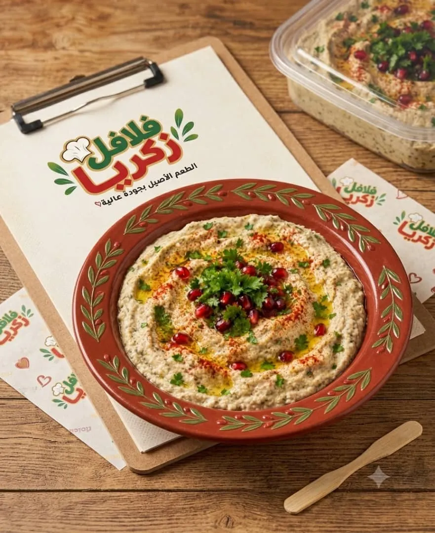 صحن متبل باذنجان