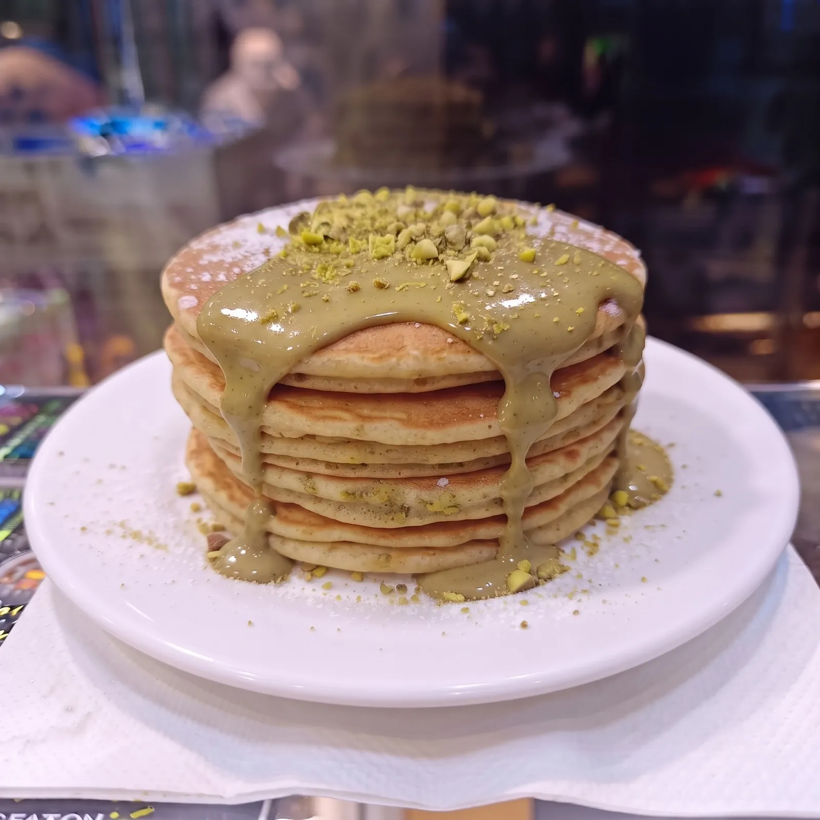 بان كيك بستاشيو