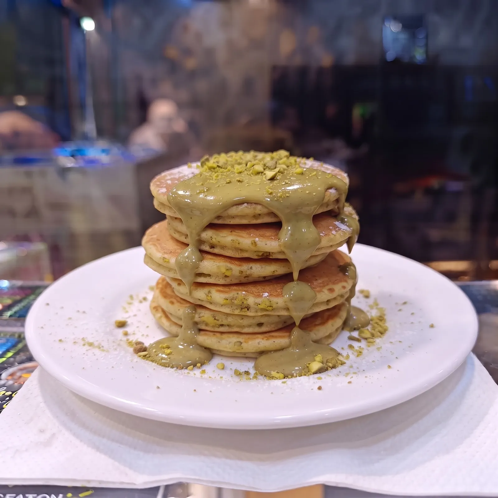 ميني بان كيك بستاشيو