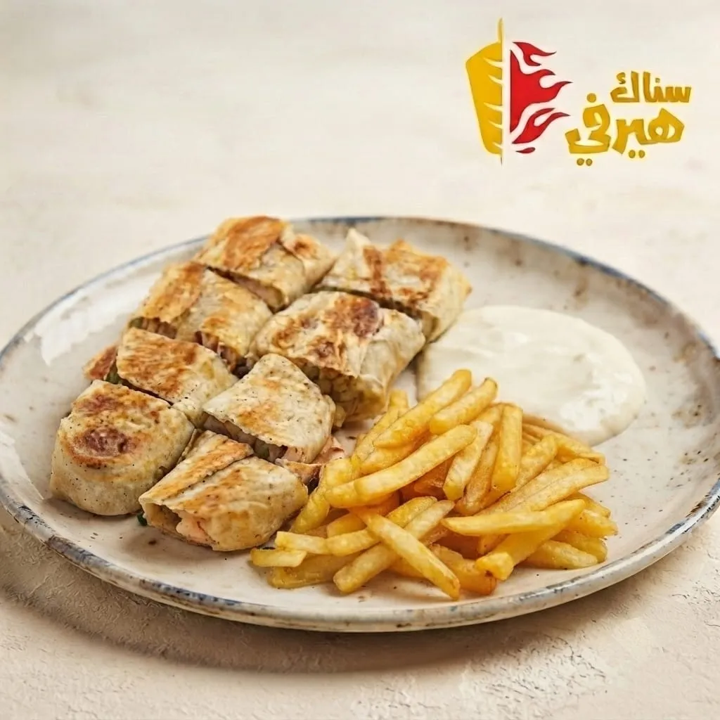 وجبة شاورما عربي
