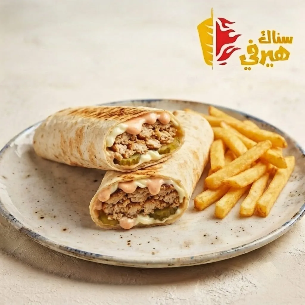 برغر عربي خبز ساندويش