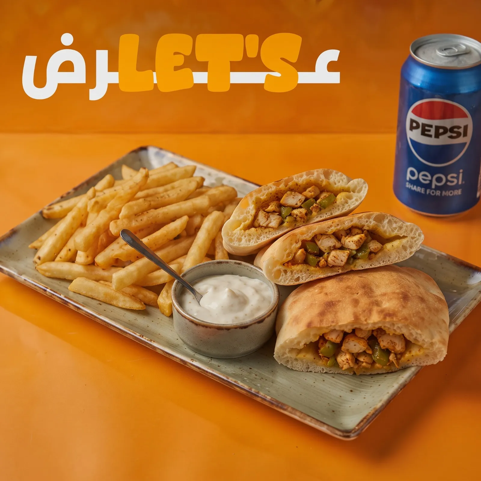 وجبة فاهيتا صمون