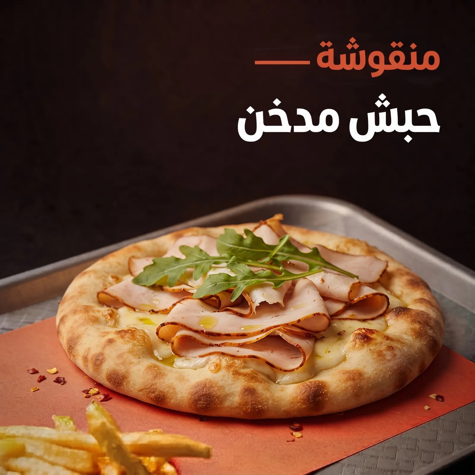 منقوشة حبش مدخن
