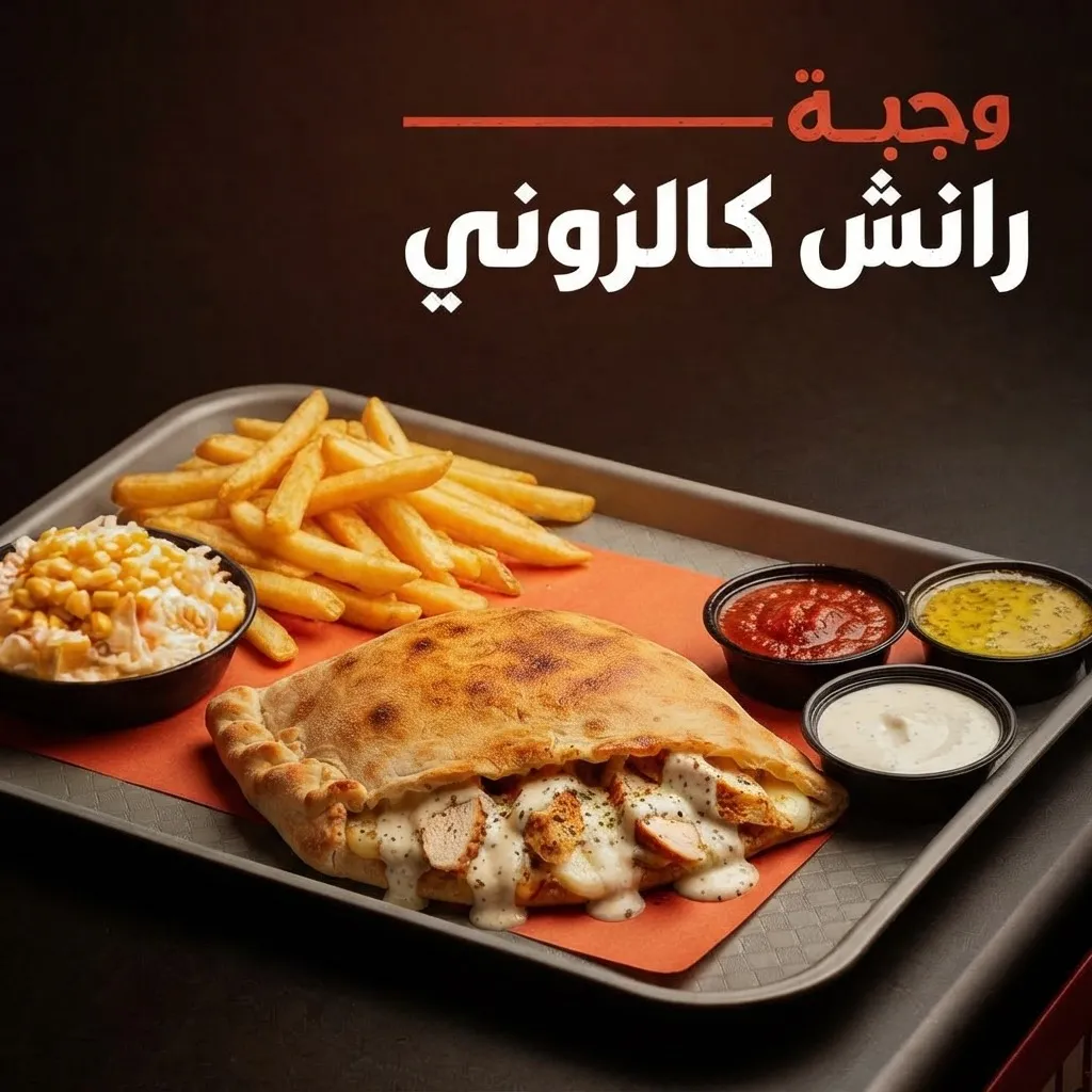 وجبة رانش كالزوني