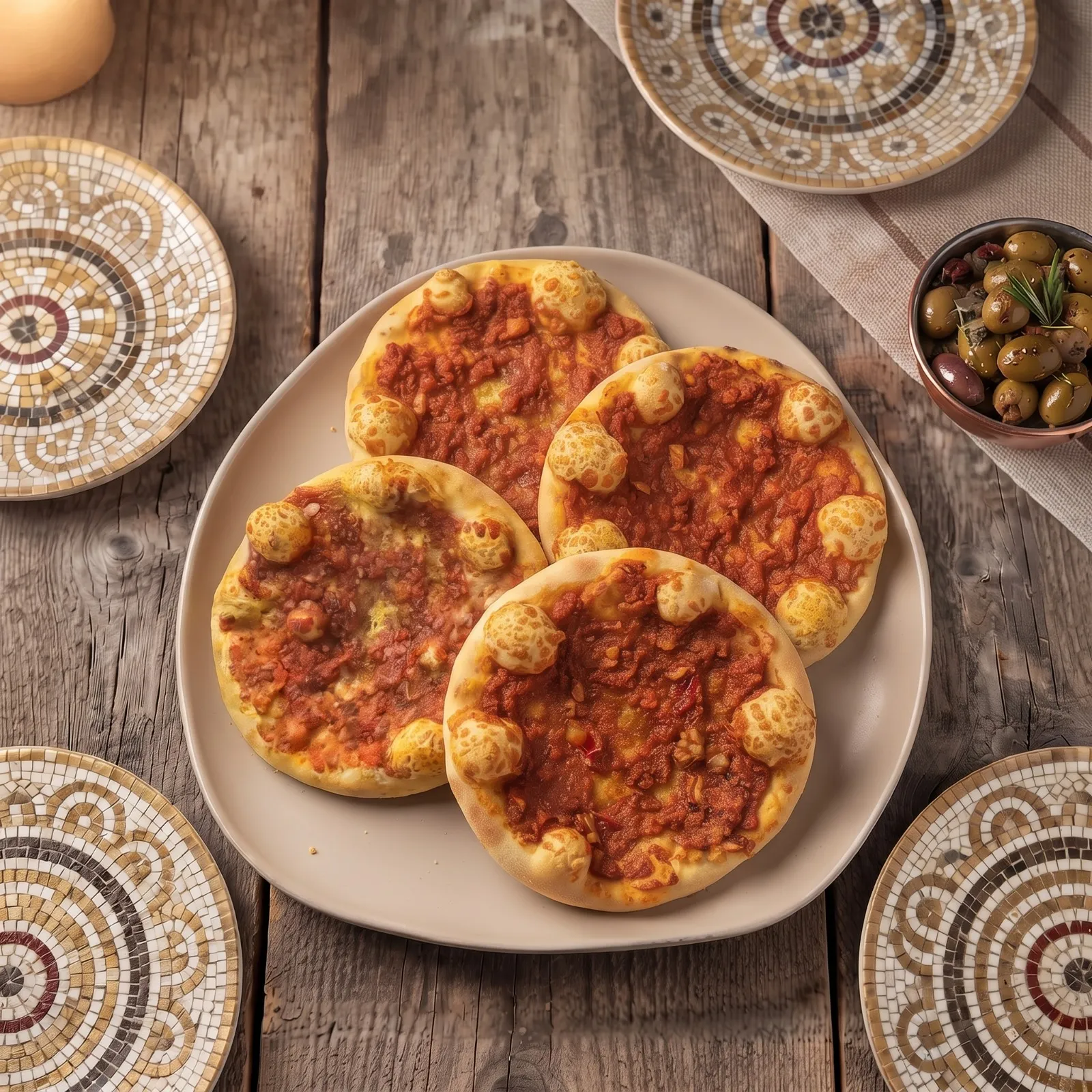 فطاير محمرة