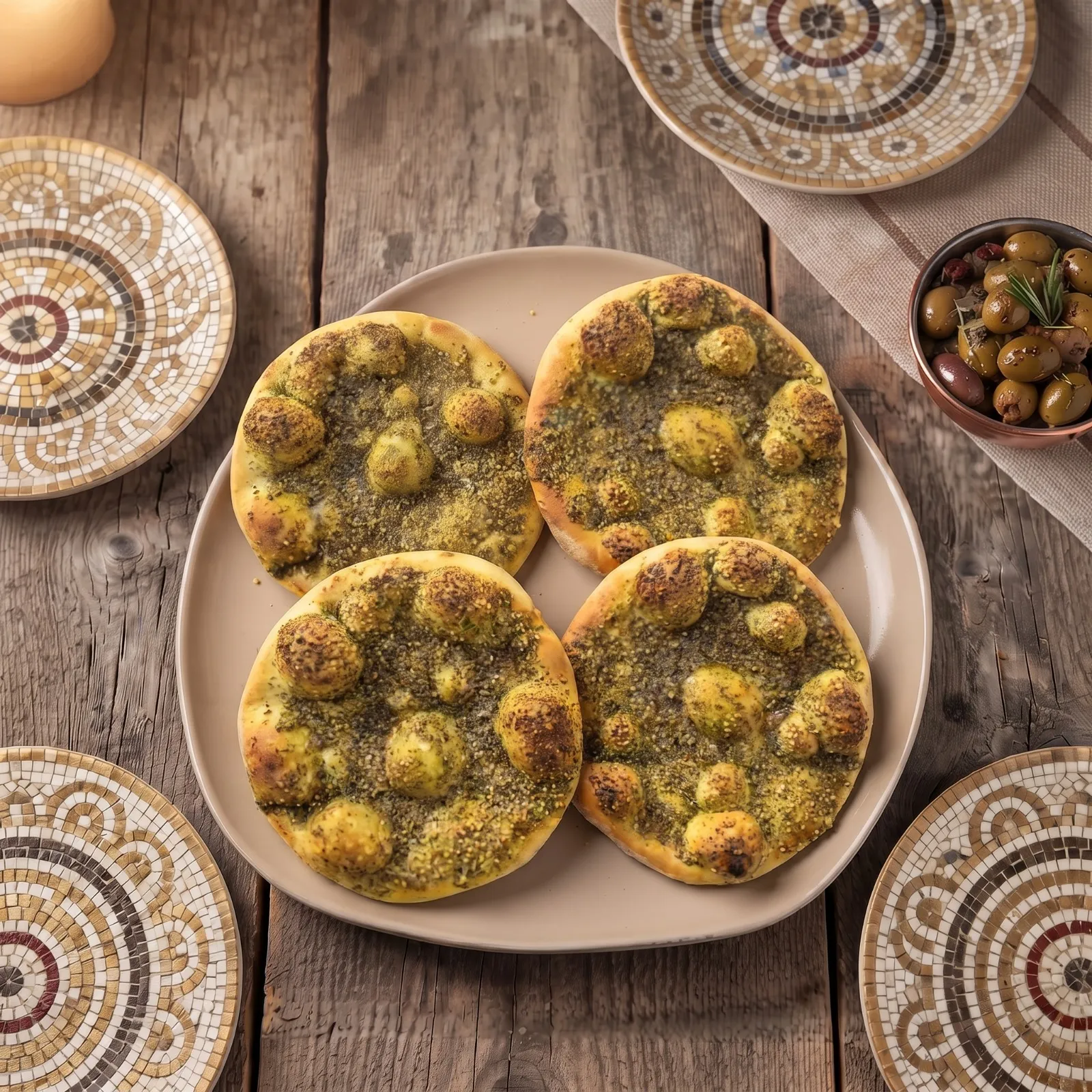 فطاير زعتر