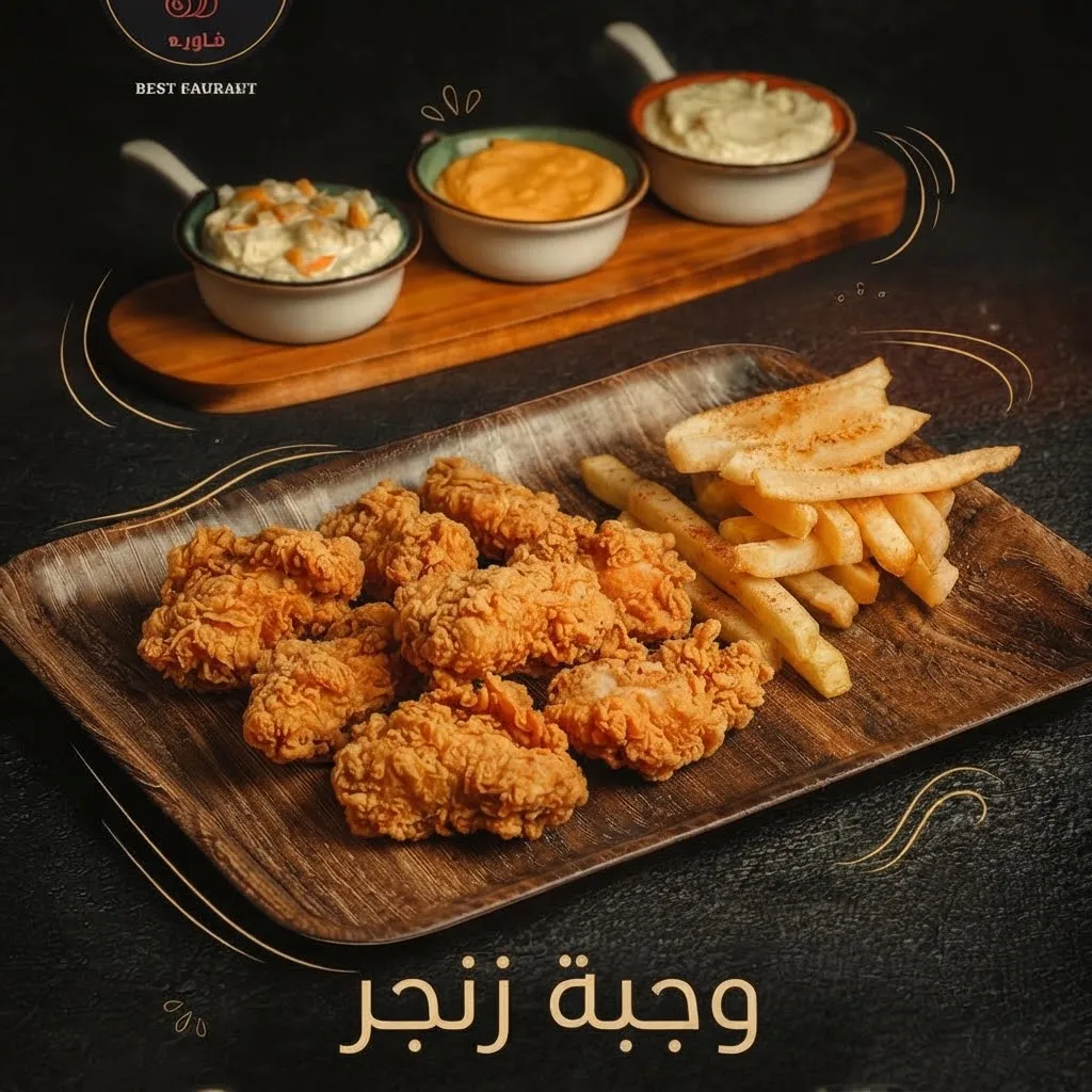 وجبة زنجر