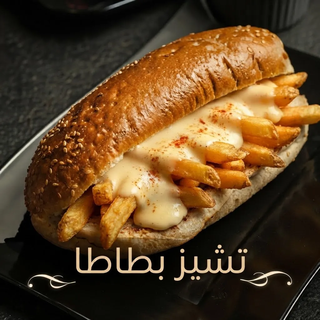 سندويش تشيز بطاطا