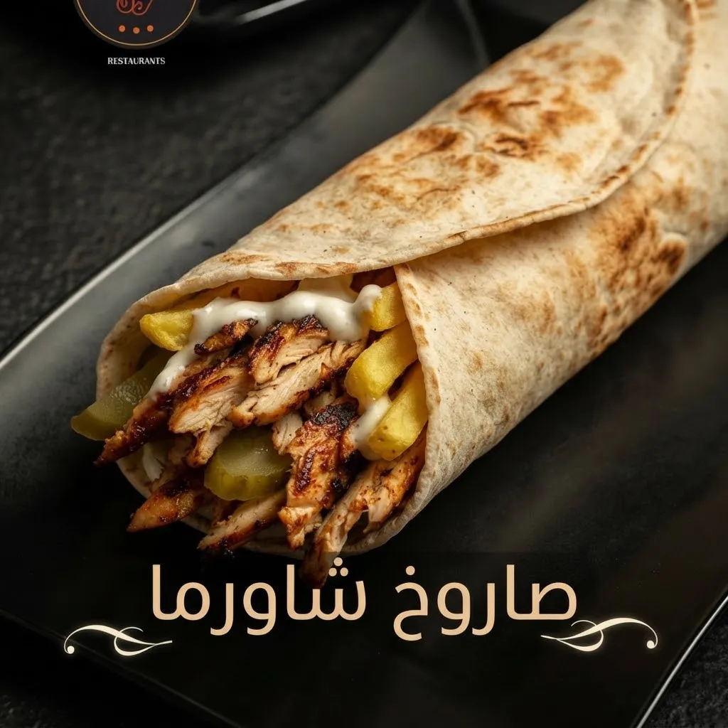 سندويش  شاورما صاروخ