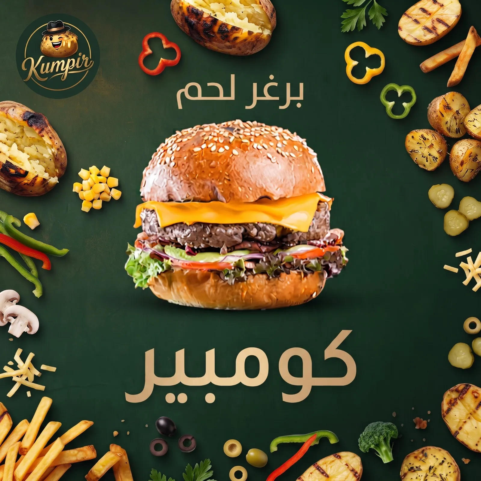 برغر لحم