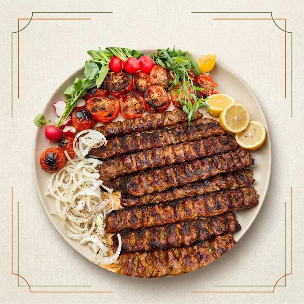 كباب دجاج مشوي