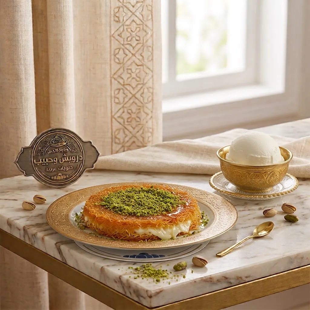 صحن كنافة نابلسية