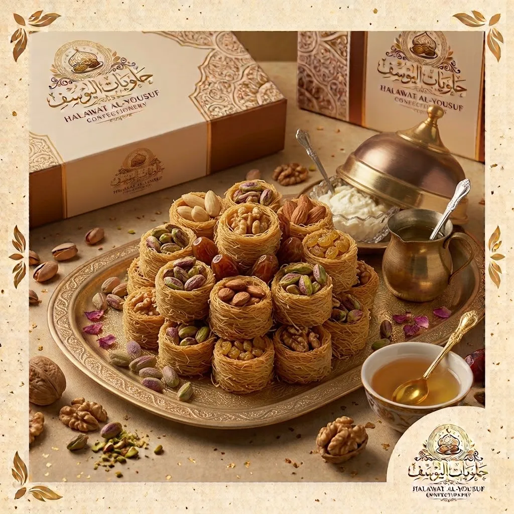 تاج الملك  بالمكسرات