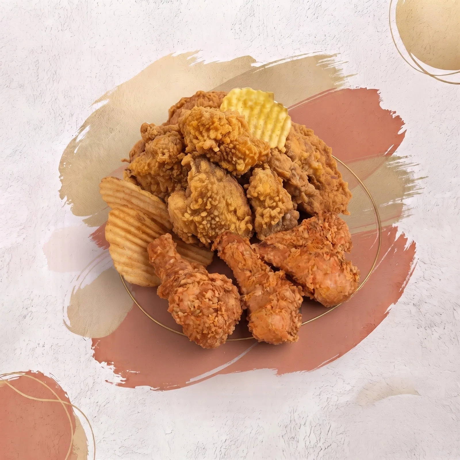 وجبة  دبوس بروستد