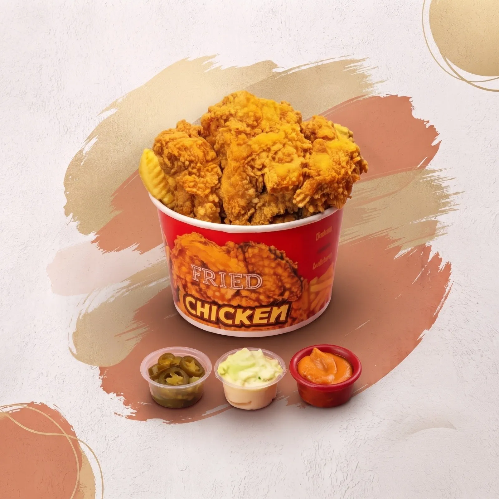 وجبة نص فروج  بروستد