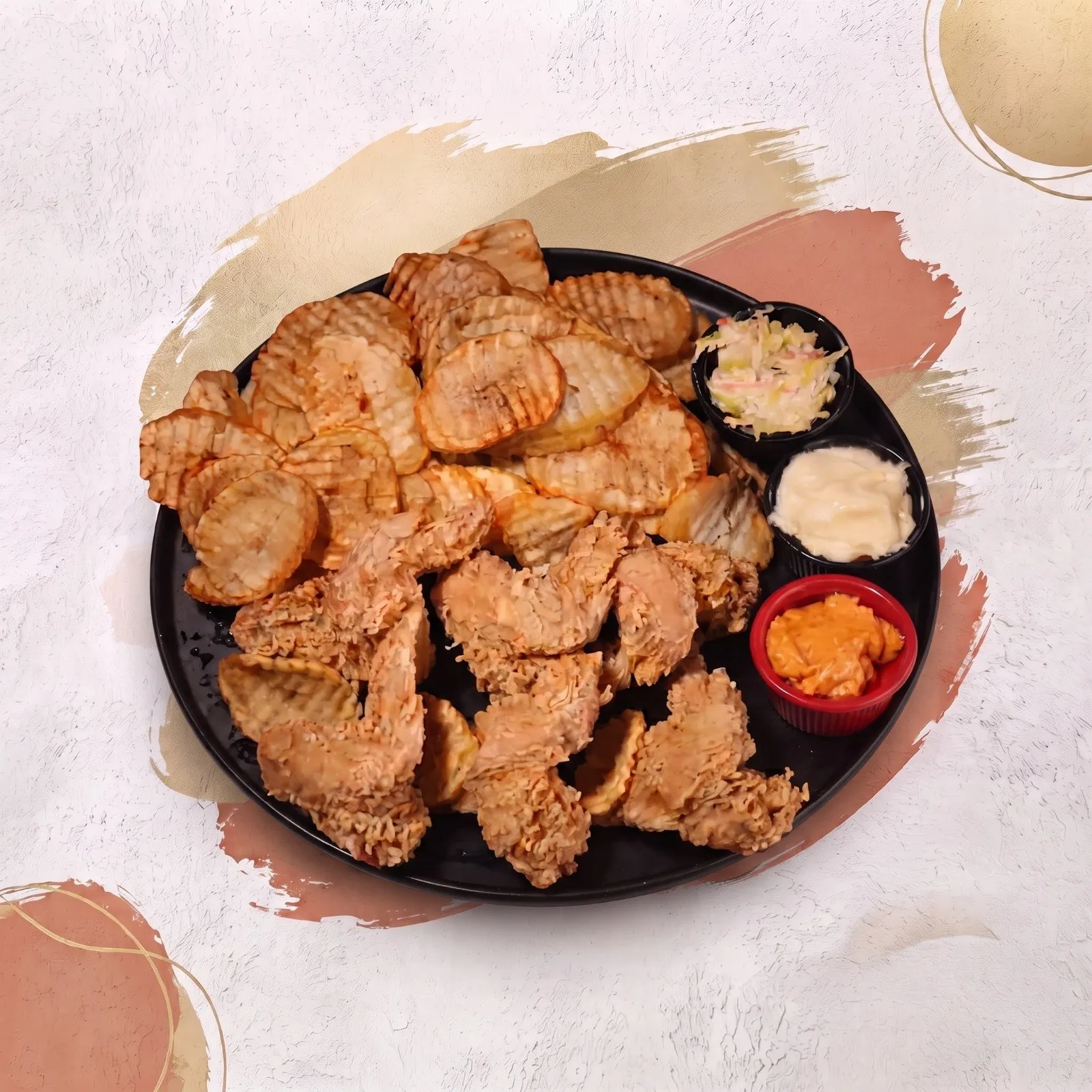 وجبة جوانح بروستد