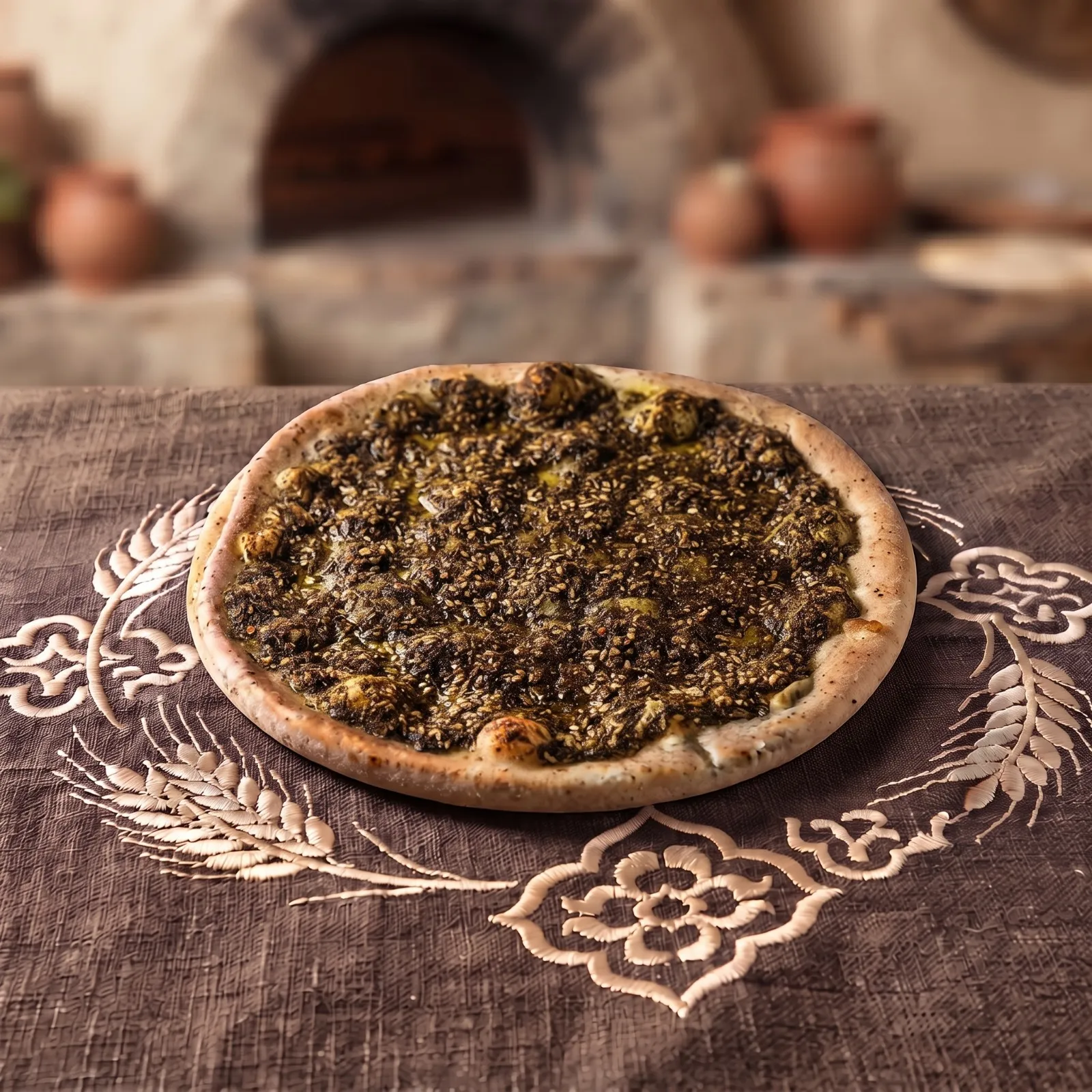 فطيرة زعتر