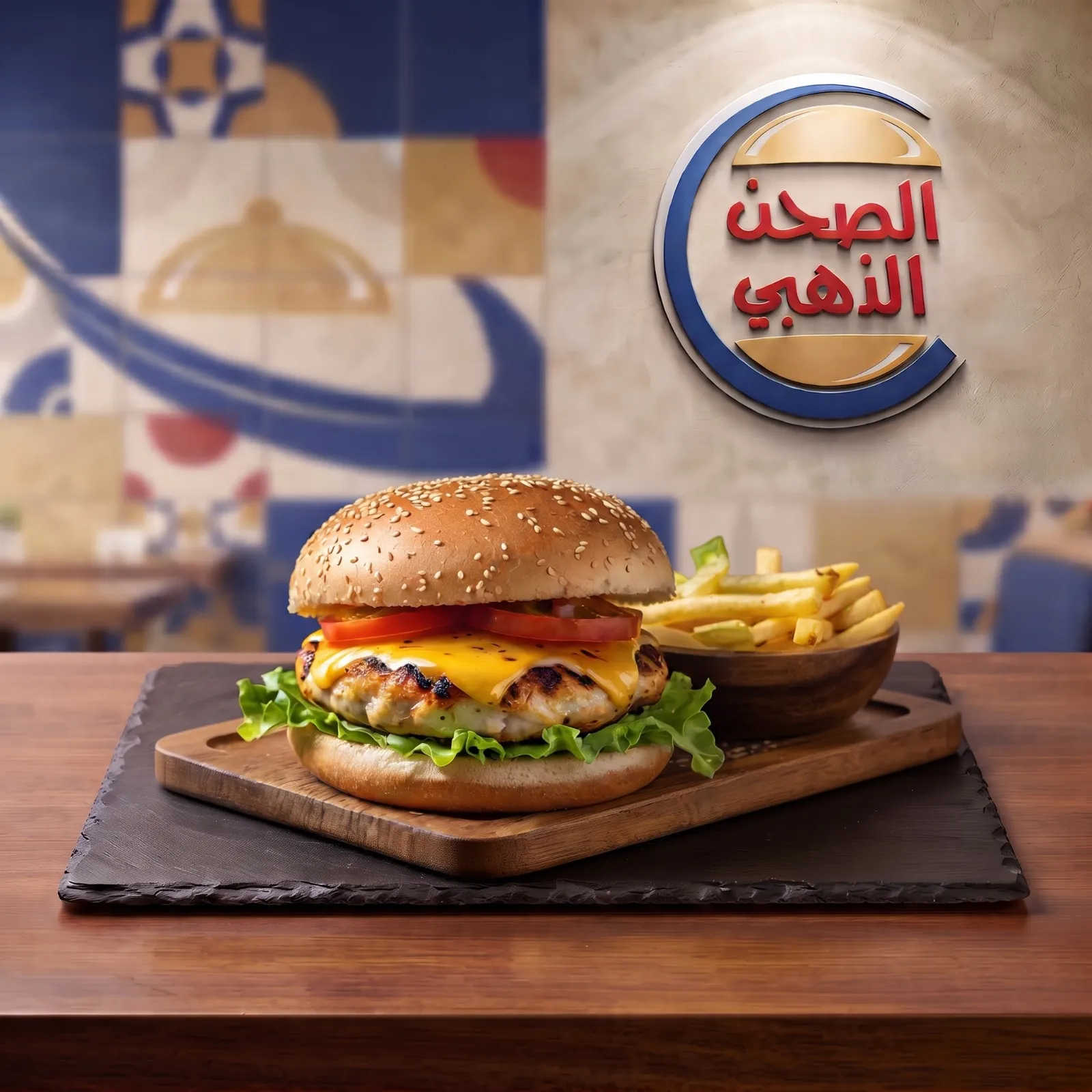 برغر دجاج