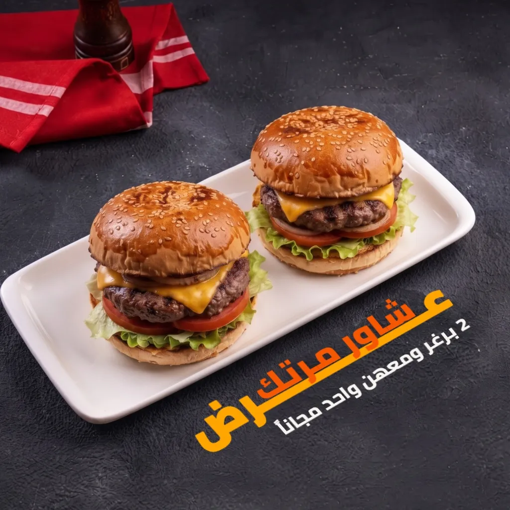 عرض برغر 2+1