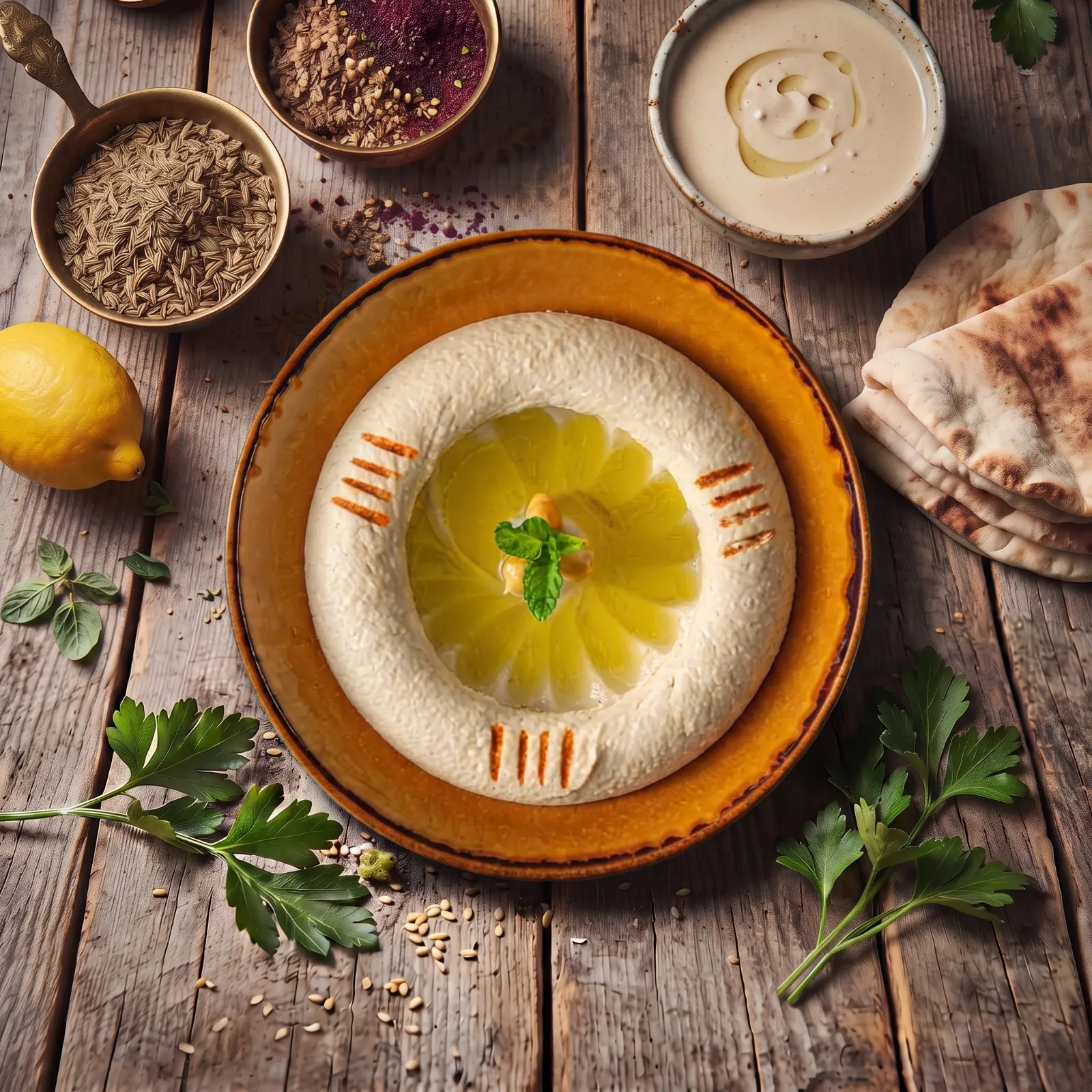 حمص مطحون