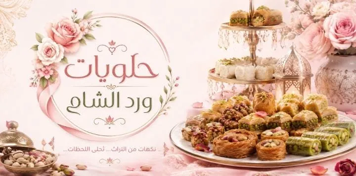 حلويات ورد الشام