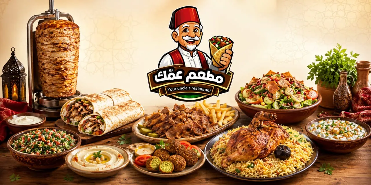 مطعم وسناك عمك